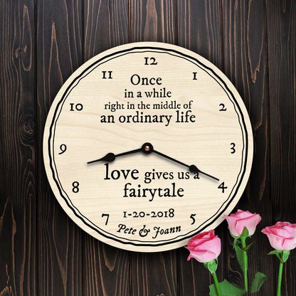Once In a While Love Gives Us a Fairytale Custom Poem