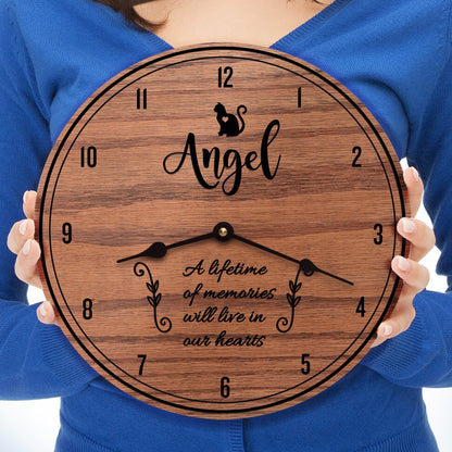 Pet Memorial - Custom Pet Names - Personalized Gift for Cat Lovers