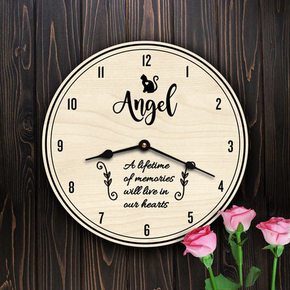 Pet Memorial - Custom Pet Names - Personalized Gift for Cat Lovers