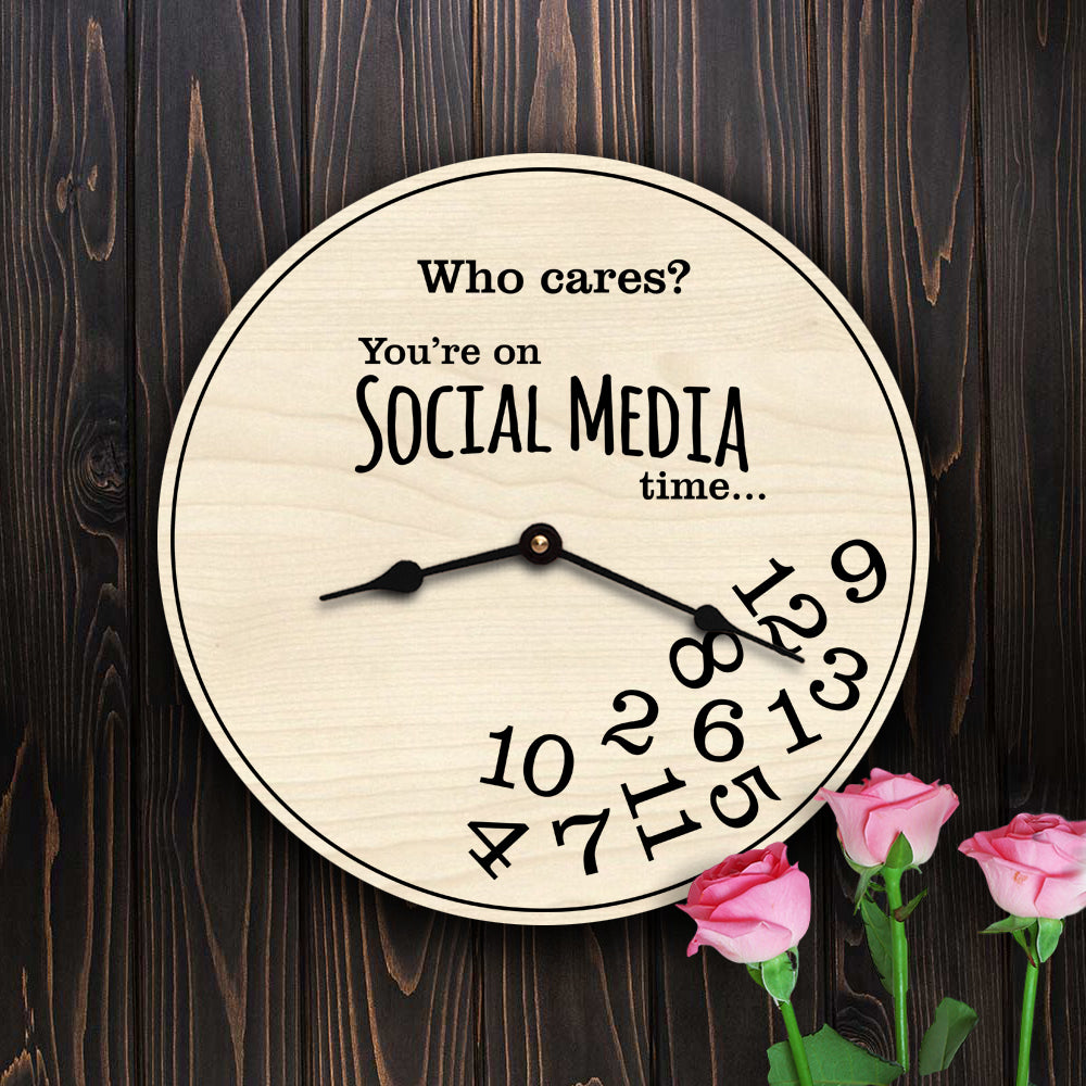 Funny Social Media Gift for Facebook Instagram Snapchat