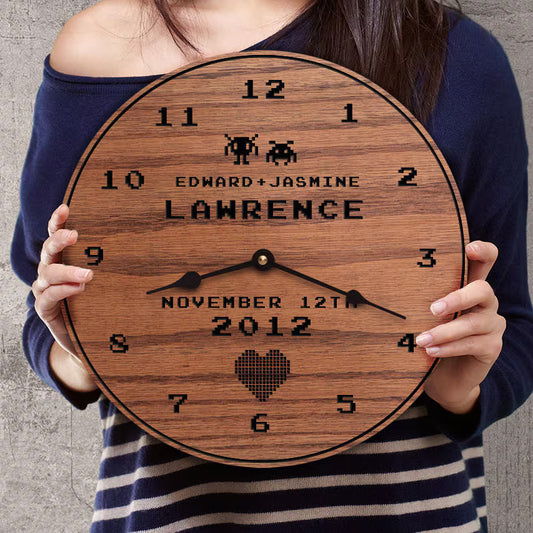 Gamer Couple Wedding Gift for Gamers Custom Names