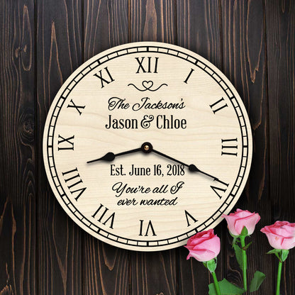 You're All I Ever Wanted Wedding Anniversary Gift