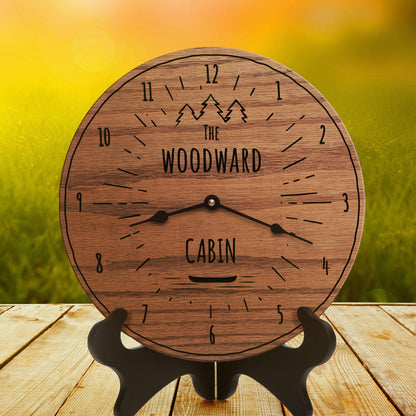 Lake House Decor Custom Cabin Camp Name