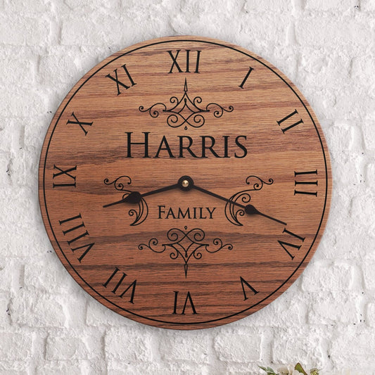 Family Last Name Birthday Gift for Dad from Daughter