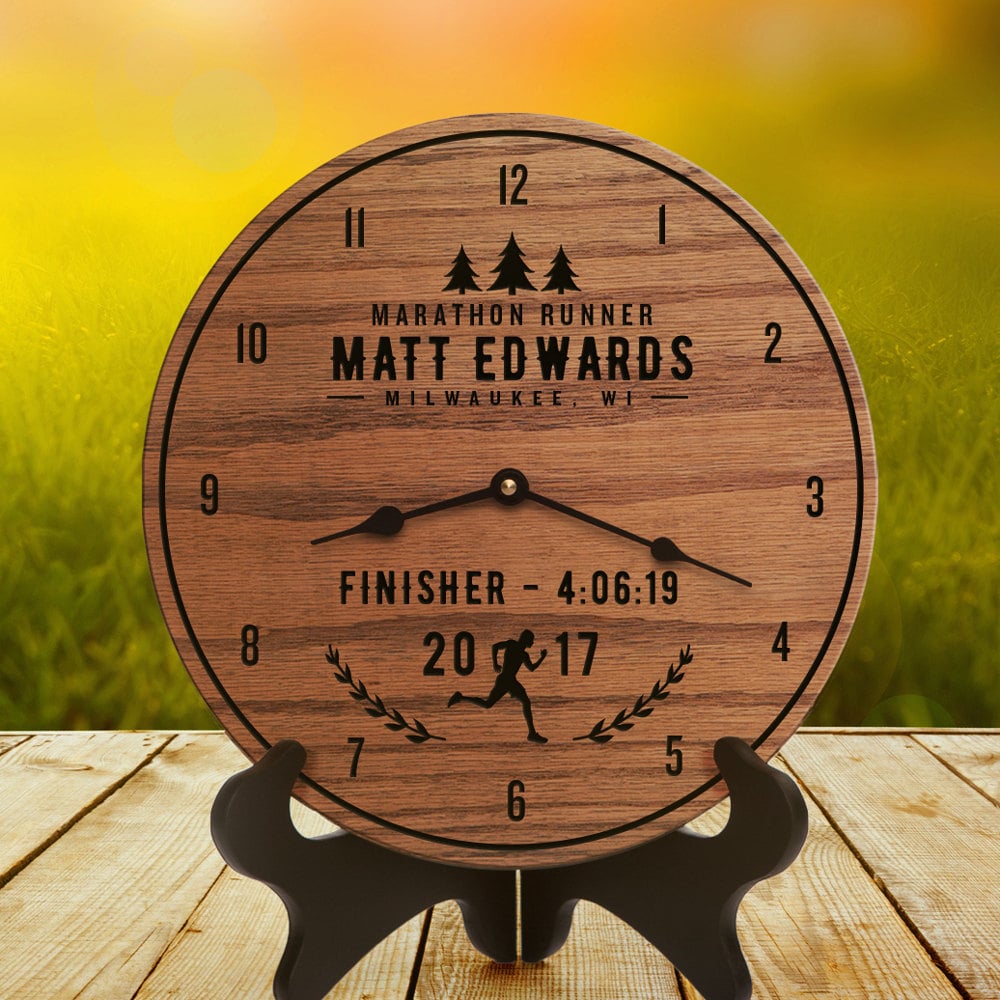 Man Marathon Runner Gift CrossFit Fitness Runner Club
