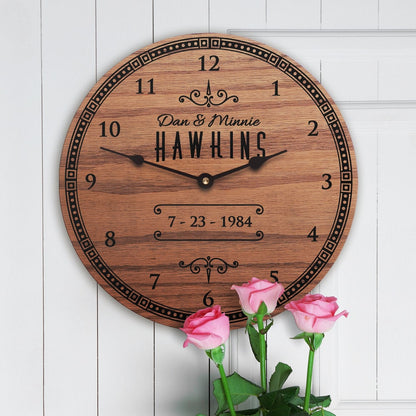 34th Year Anniversary Couples Gift