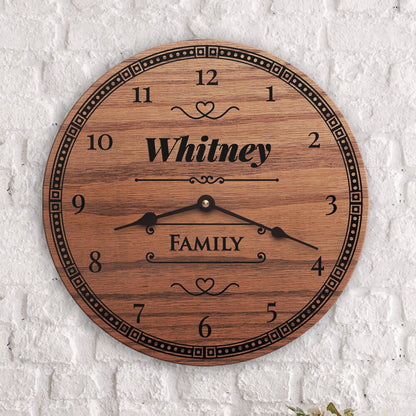Housewarming Gifts Last Name Custom Wall Decor