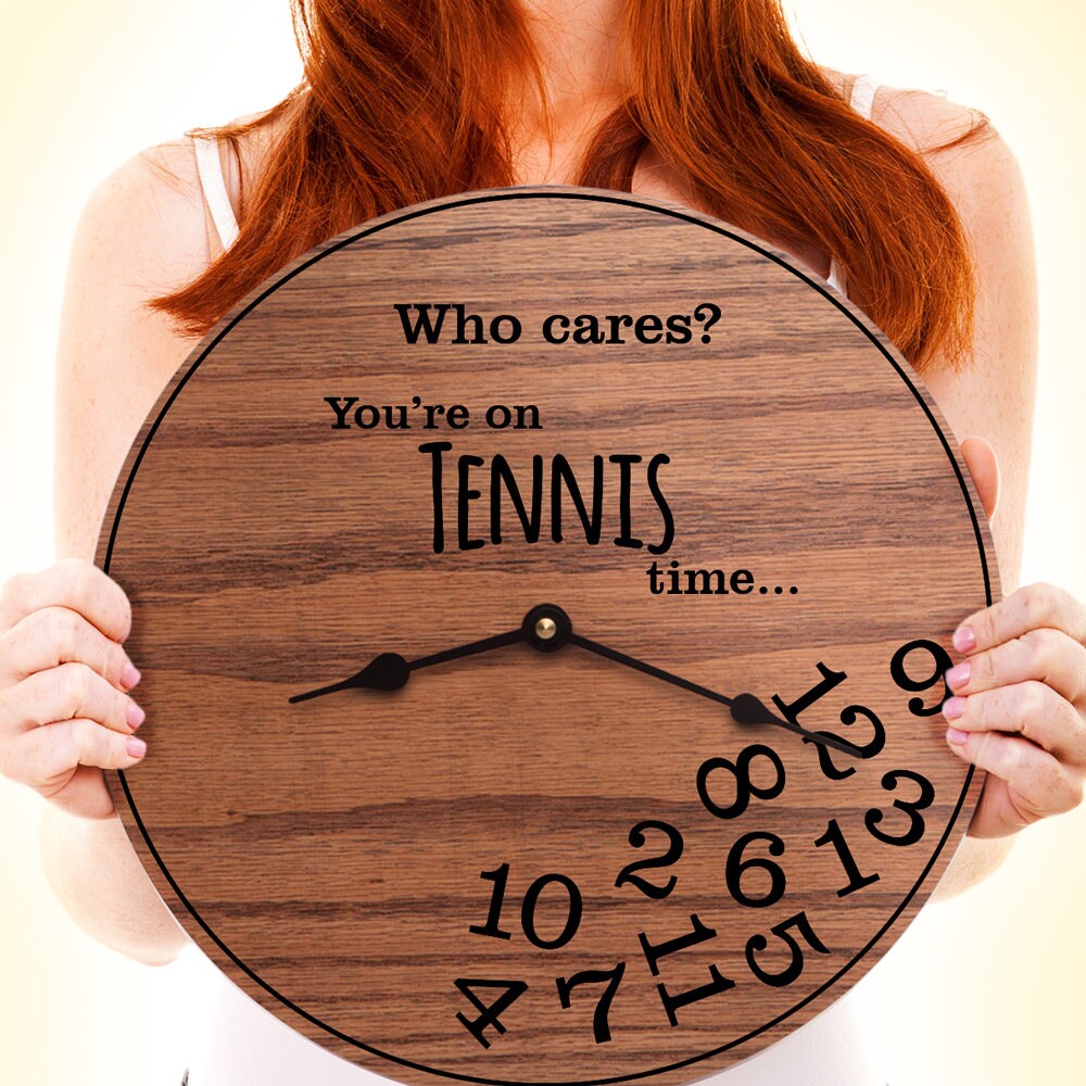 Funny Tennis Gift for Avid Tennis Player Decor
