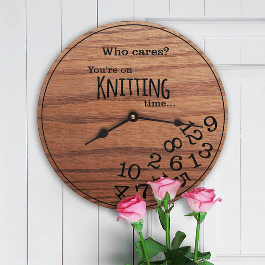 Funny Knitters Gift for People Who Love to Knit