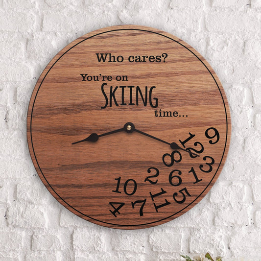 Funny Skiing Hobby Gift for Ski Lovers