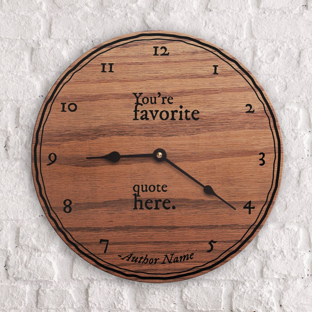 Custom Favorite Personalized Quote Wall Decor