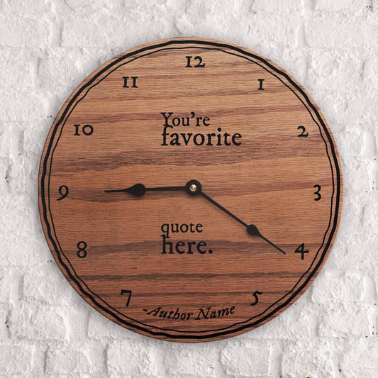 Custom Favorite Personalized Quote Wall Decor