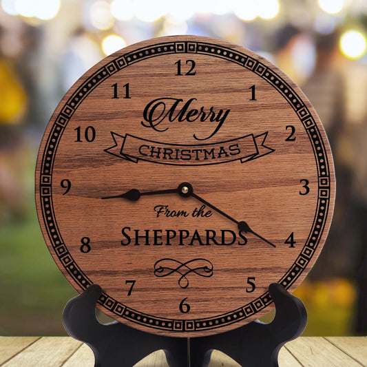 Merry Christmas Custom Family Name Gift