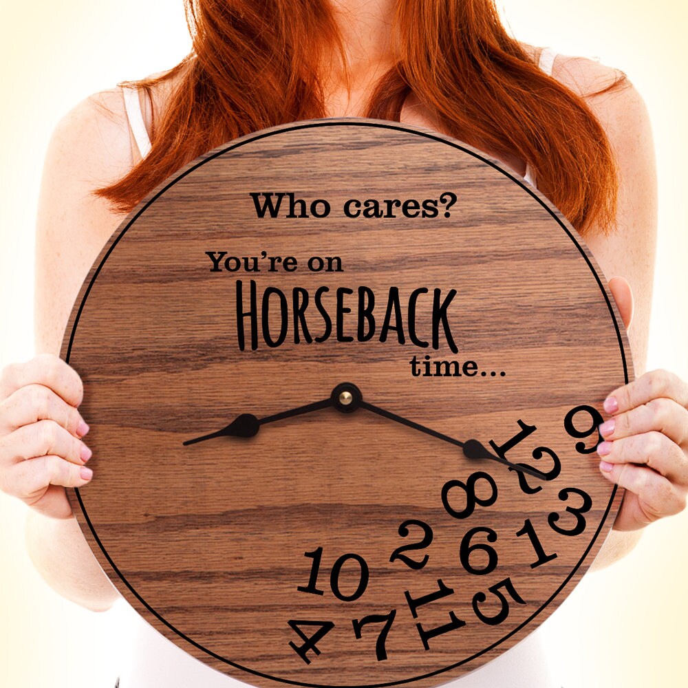 Funny Horse Back Riding for Cowboy Equestrian Ranch Hand