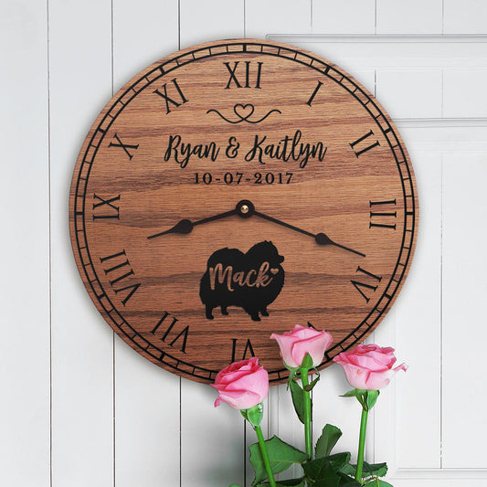 Pomeranian Dog Personalized Family Custom Gift