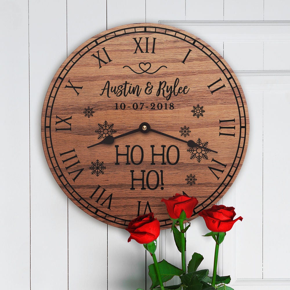 Ho Ho Ho Personalized Family Christmas Decor