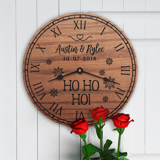 Ho Ho Ho Personalized Family Christmas Decor