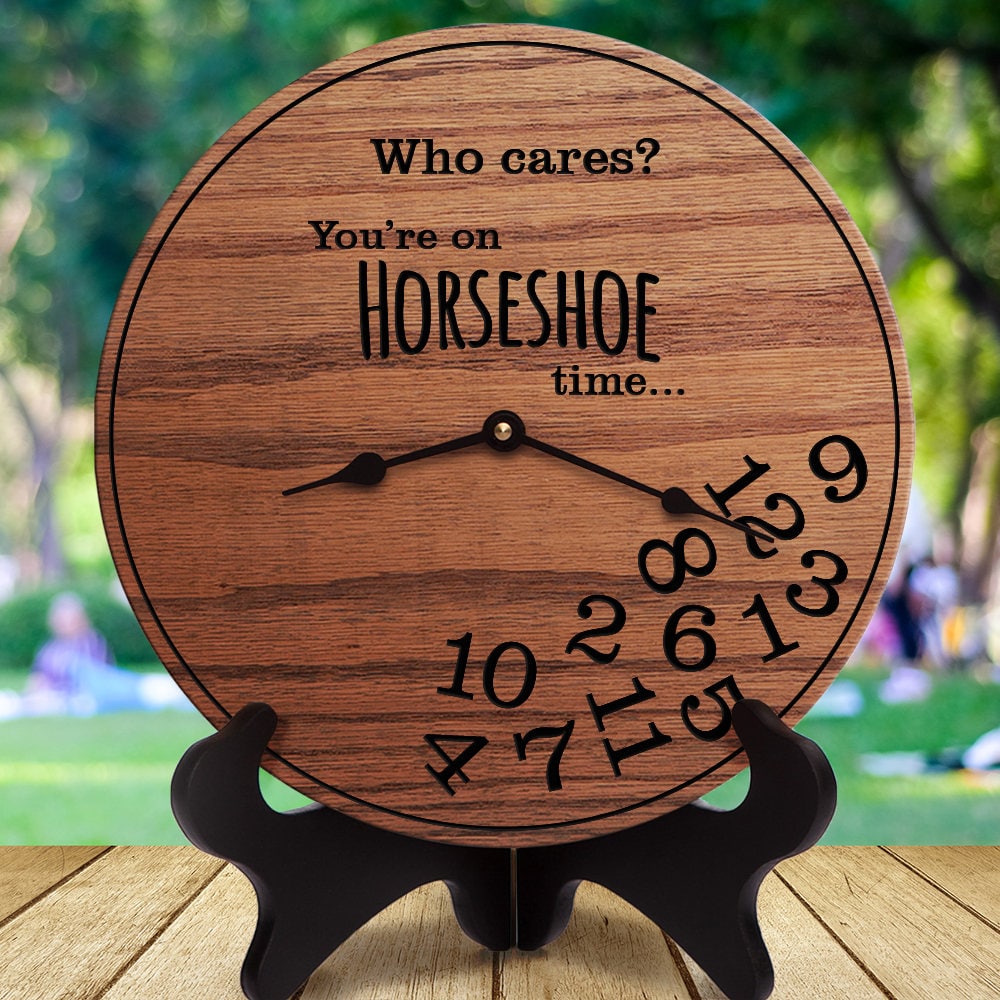 Funny Horseshoe Gift for Retirement Player Tournament Game