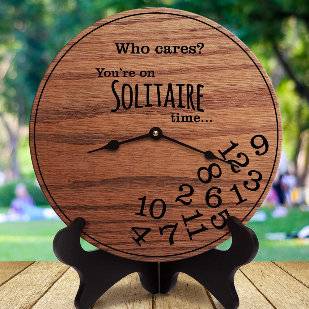 Funny Solitaire Gift for Solitaire Card Player