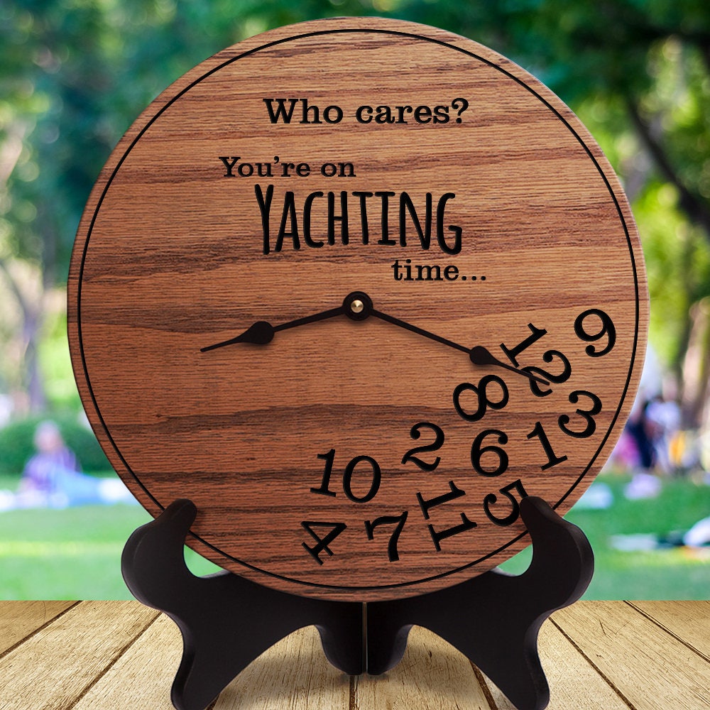 Funny Yacht Gift for Yachting Owners Decor