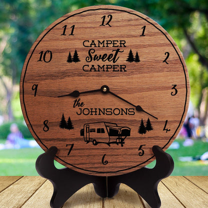 Popup Camper Decor Custom Name RV Gift