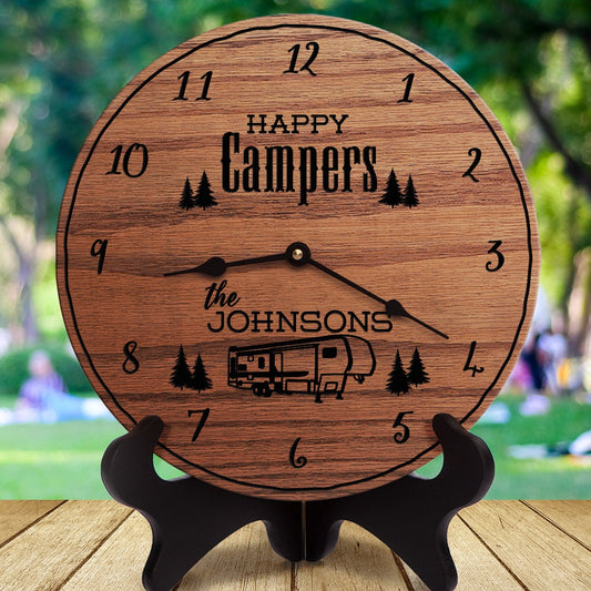 Happy Campers Towable RV Camper Decor