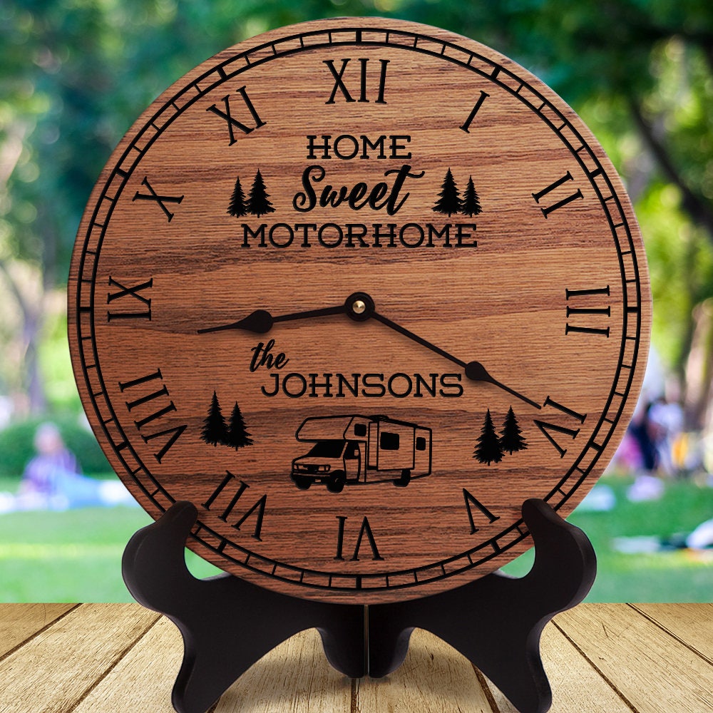 Camper Decor Home Sweet Motorhome Gift