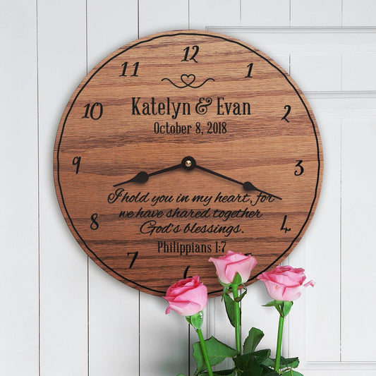 Shared Together God's Blessings Wedding Scripture
