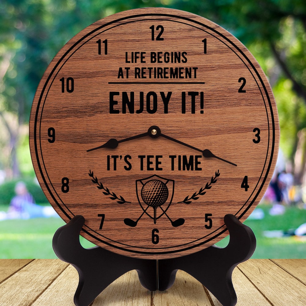 Retirement Gifts for Boss Life Begins at Tee Time