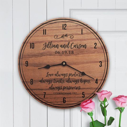 Love Chapter Always Perseveres 1 Corinthians 13 Wedding Verse