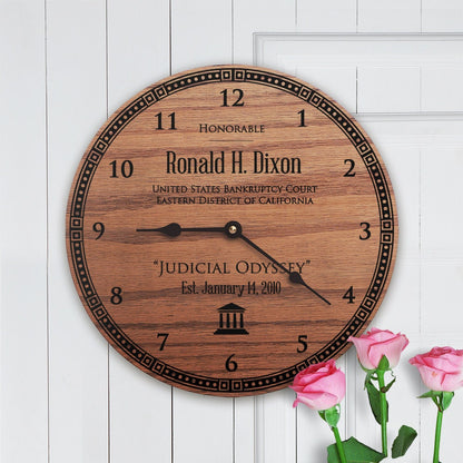 Gift for Judges Office Courtroom with Courthouse Columns