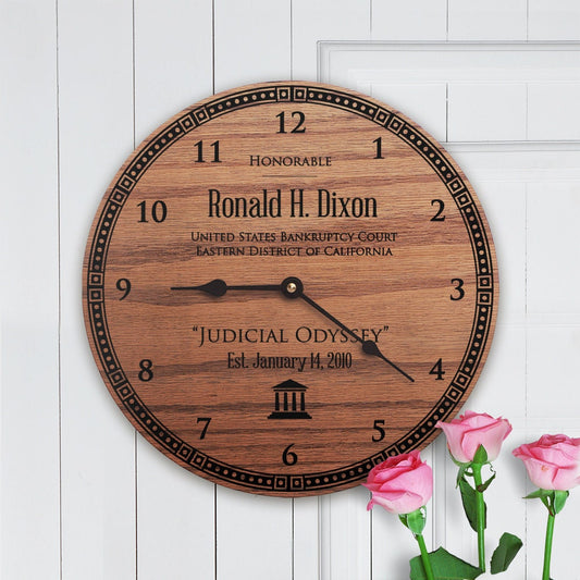 Gift for Judges Office Courtroom with Courthouse Columns
