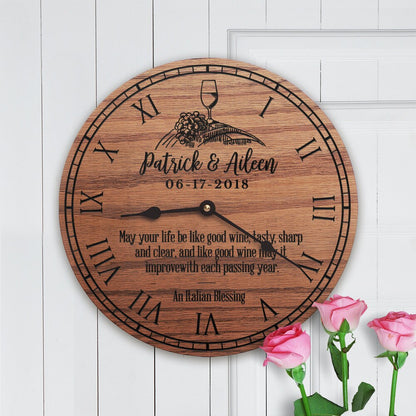 Italian Couple from Italy Wedding Blessing Custom Gift