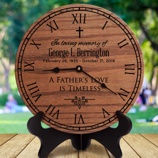 Memorial Gift Dad for Loss of Father Love Is Timeless