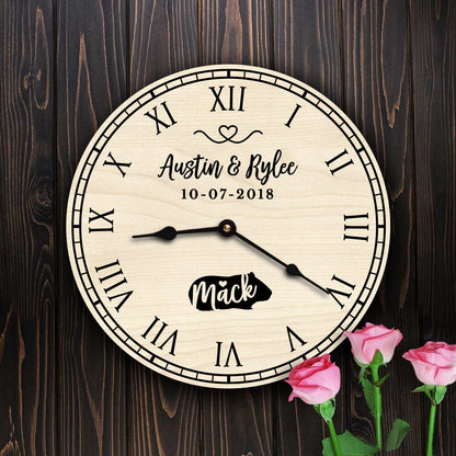 Personalized Guinea Pig Decor Couples Pet Gift