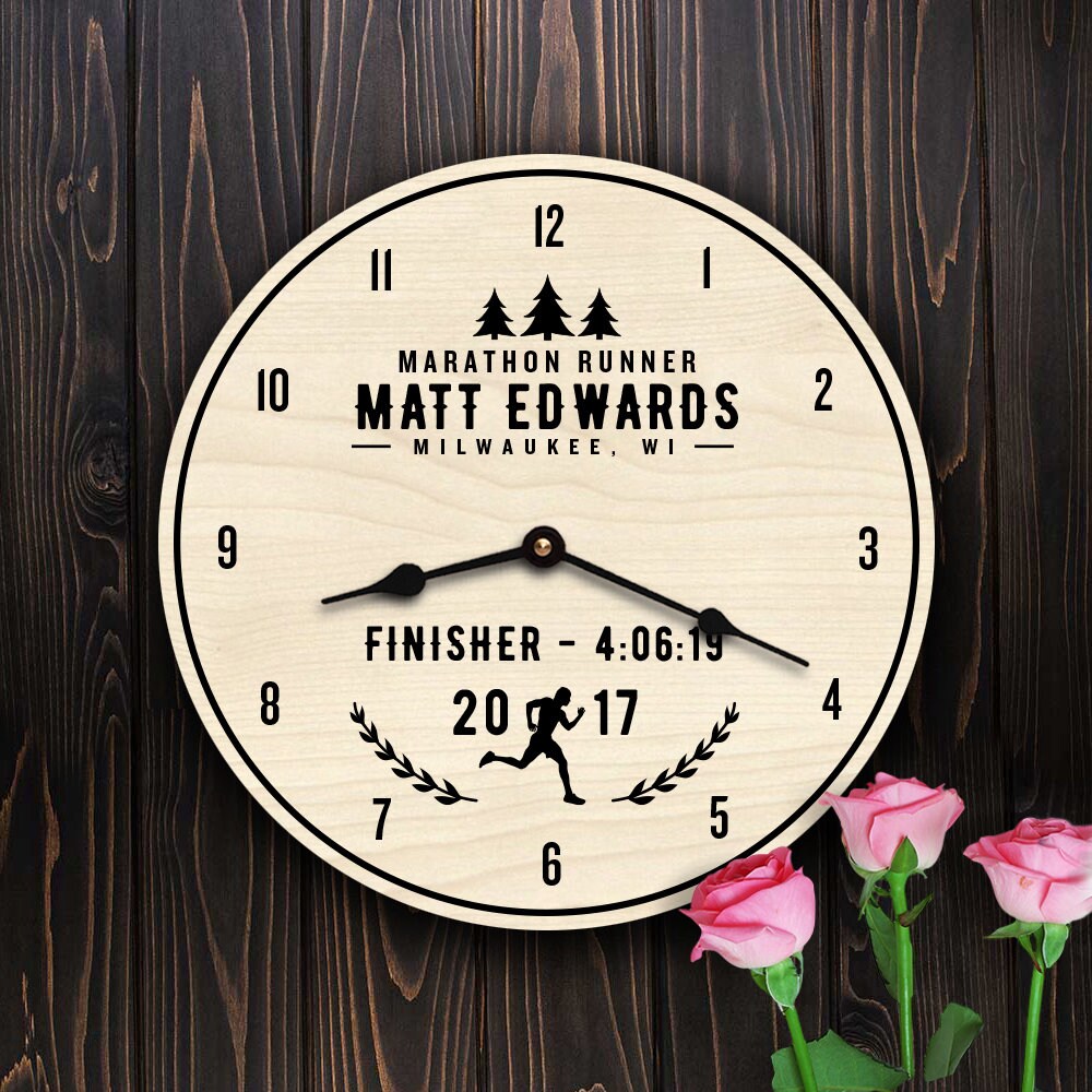 Man Marathon Runner Gift CrossFit Fitness Runner Club