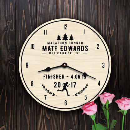 Man Marathon Runner Gift CrossFit Fitness Runner Club