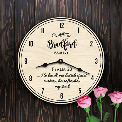 Psalm 139 Family Bible Verse Custom Engraved
