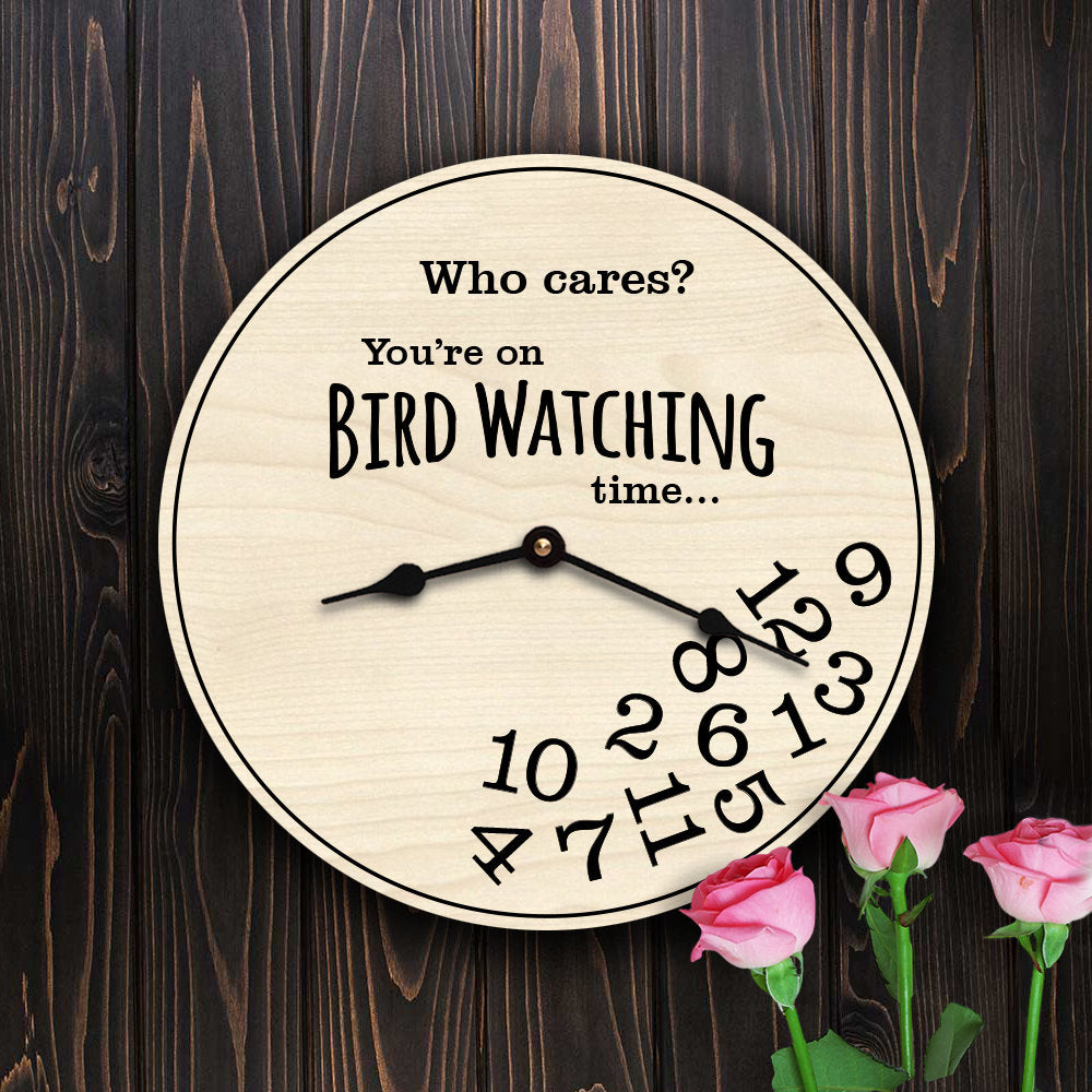 Funny Bird Watching Time Gift for Bird Lovers