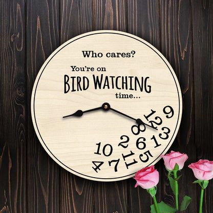 Funny Bird Watching Time Gift for Bird Lovers