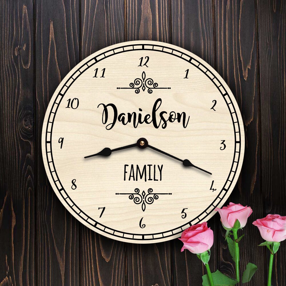Living Room Decor Custom Family Last Name