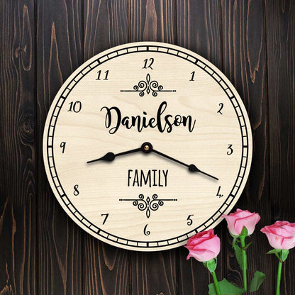 Living Room Decor Custom Family Last Name