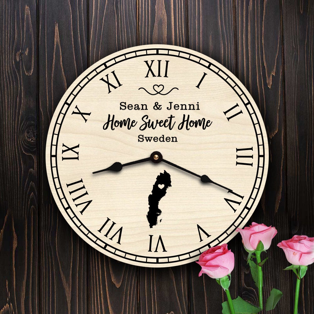 Sweden Housewarming Gift Home Sweet Home
