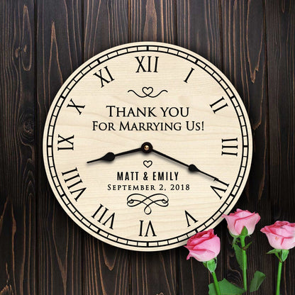 Officiant Gift Thanks for Marrying Us from Bride and Groom