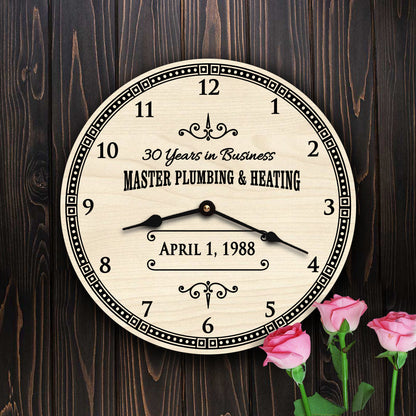 Personalized Years in Business Gift Congratulations Anniversary