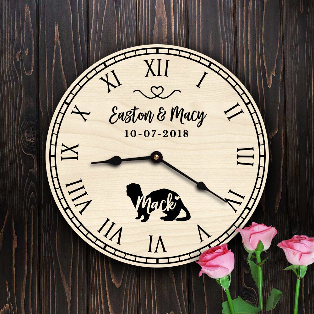 Ferret Lovers Wedding Decor Gift for Home