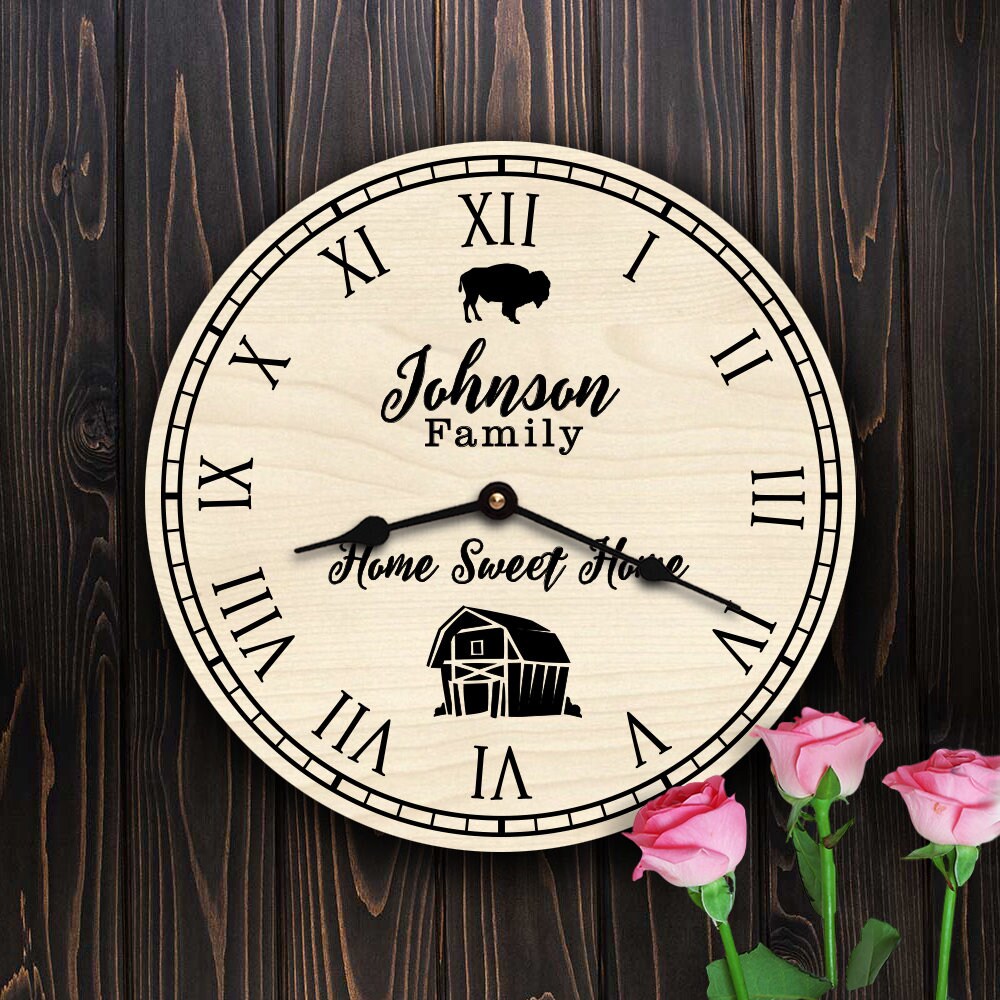 Personalized Buffalo and Bison Farm Decor Gift