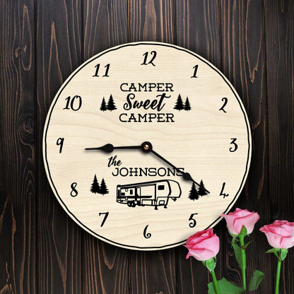 Camper Sweet Camper 5th Wheel RV Decor