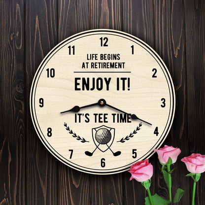 Retirement Gifts for Boss Life Begins at Tee Time