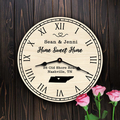 Tennessee Housewarming Gift Home Sweet Home